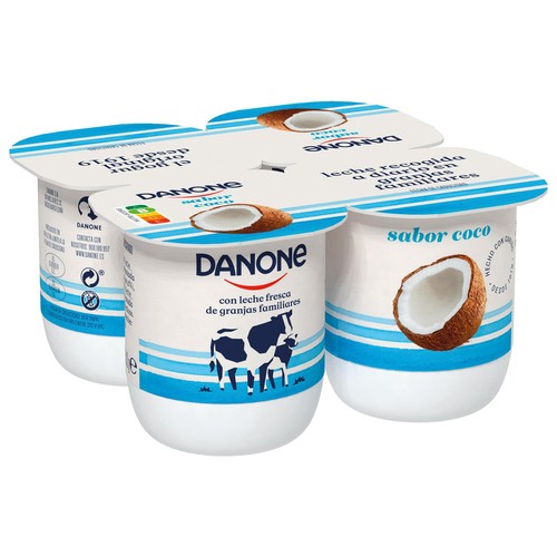 Yogur de coco Danone