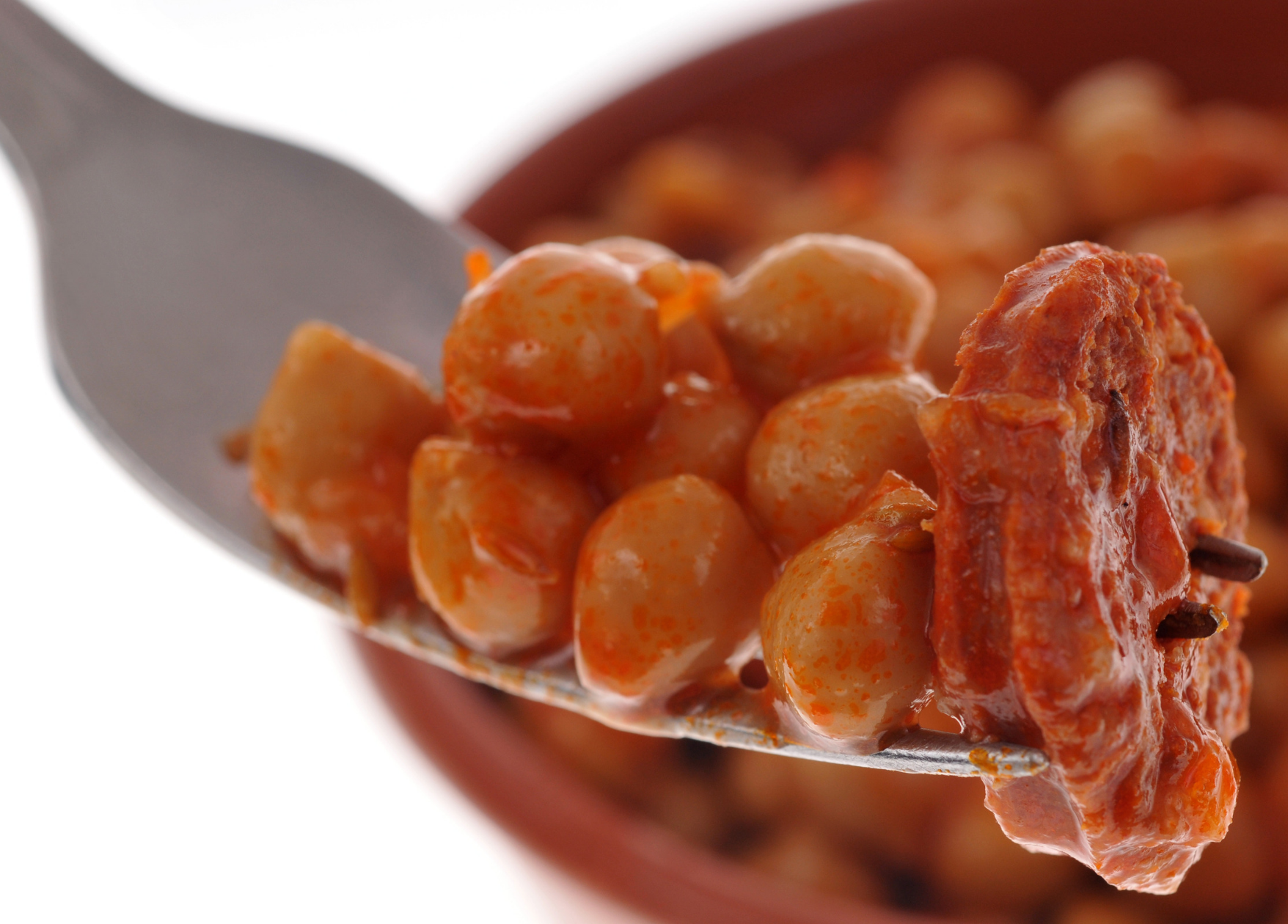 Garbanzos a la riojana con chorizo ibérico