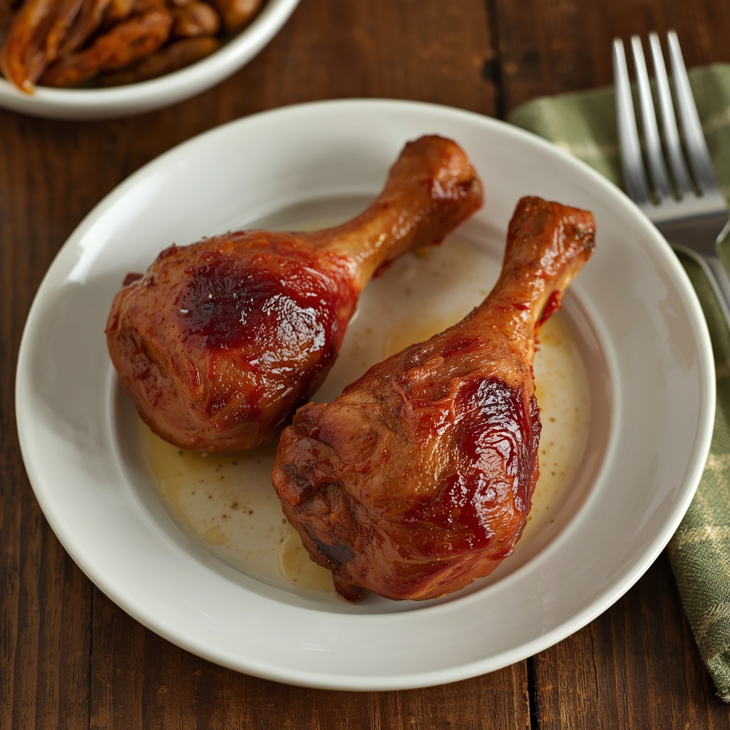 Jamoncitos de pollo glaseados al estilo criollo