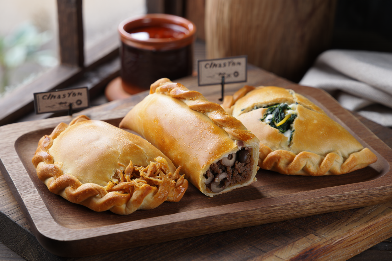 Empanada chilena de pollo