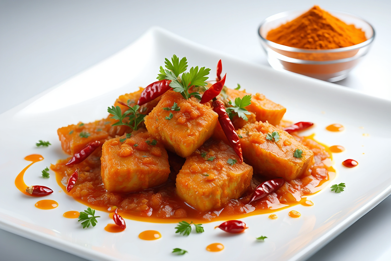 Ragú de pollo al estilo Tandoori Masala