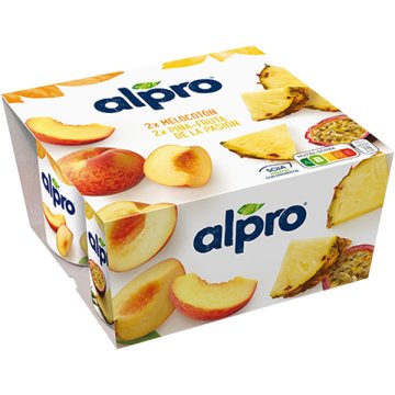 Alpro yogur de melocotón