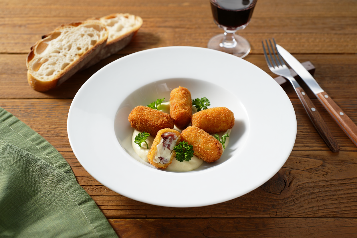 Croquetones de jamón ibérico