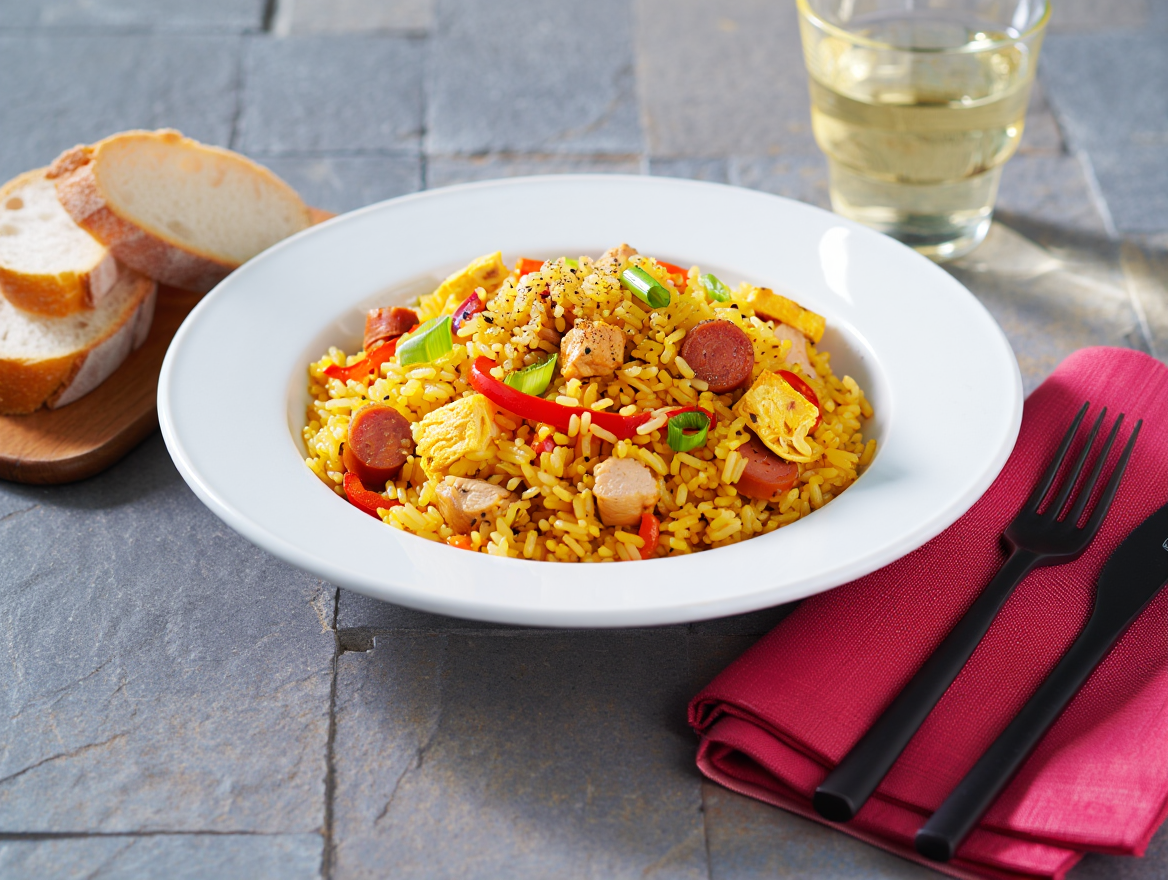 Arroz chaufa peruano