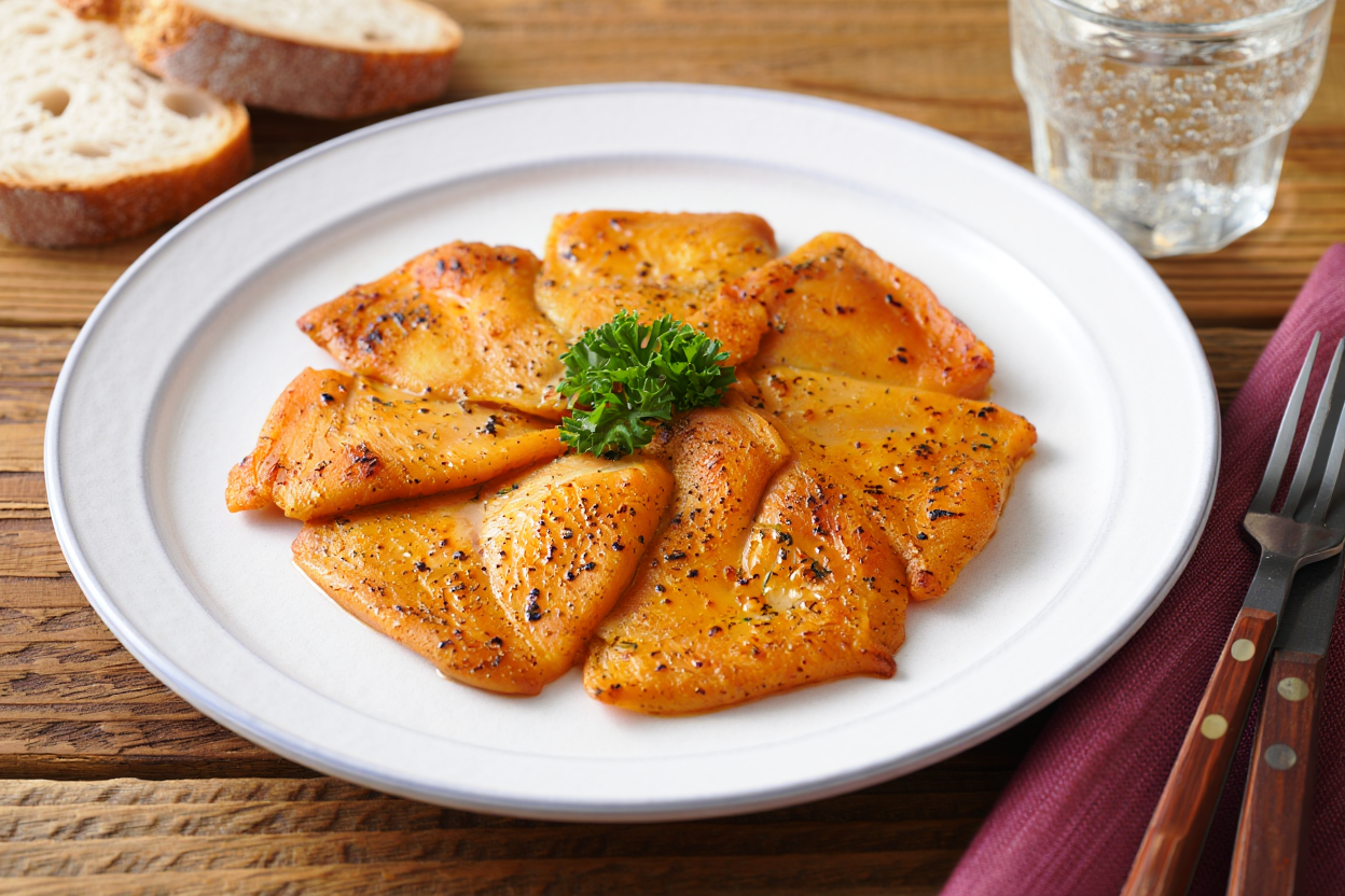 Contramuslos marinados con salsa miel y mostaza