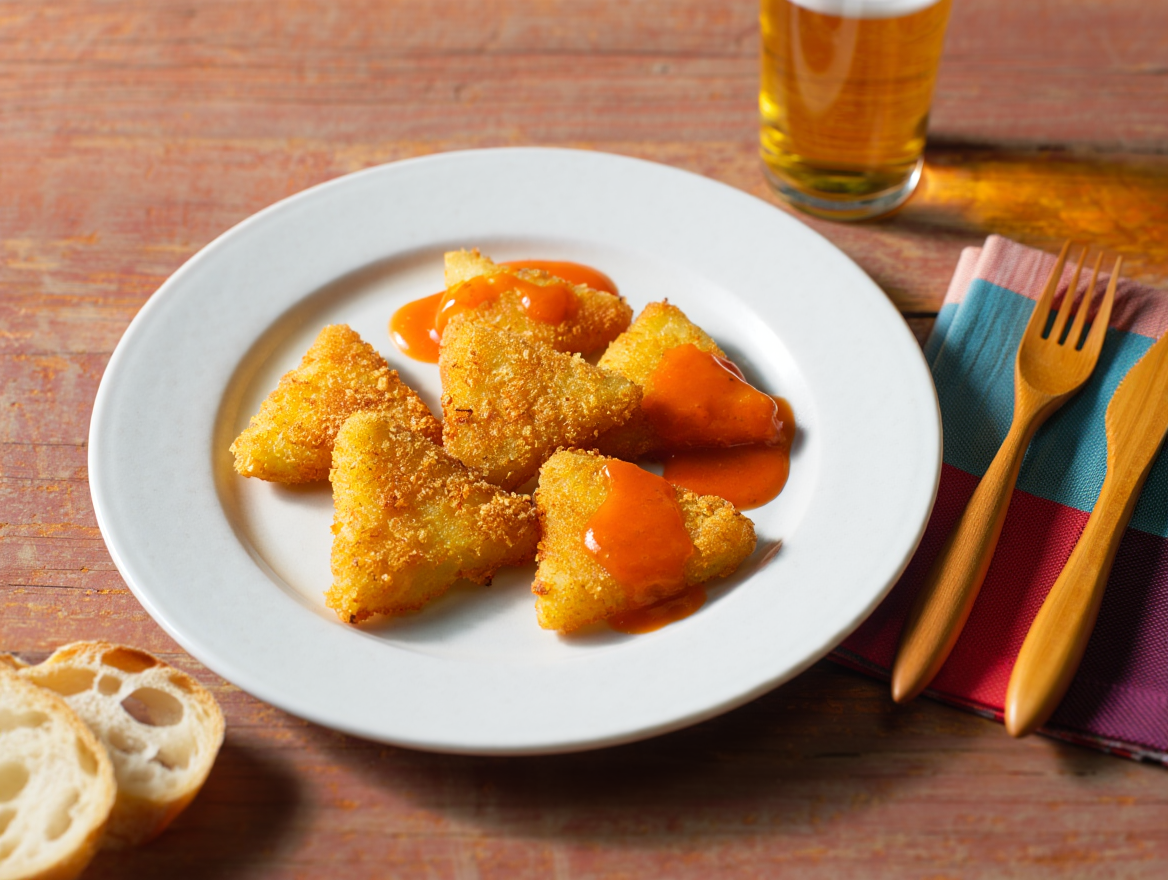 Delicias de patata con salsa gaucha