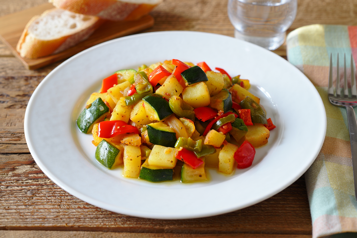 Fritada vegana aragonesa