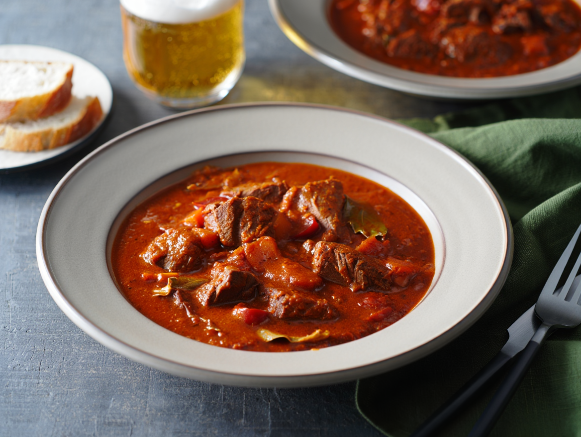 Goulash austriaco de ternera