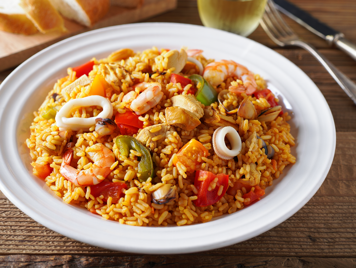 Paella mixta