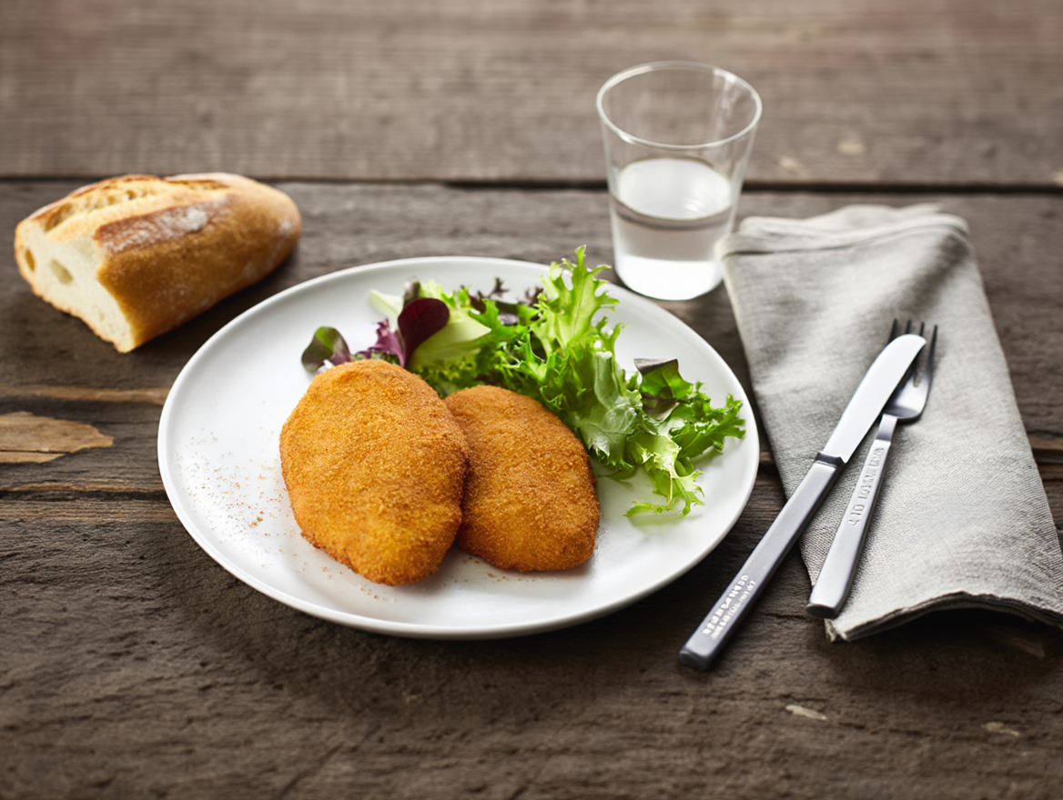 Pechuga de pollo a la Villeroy