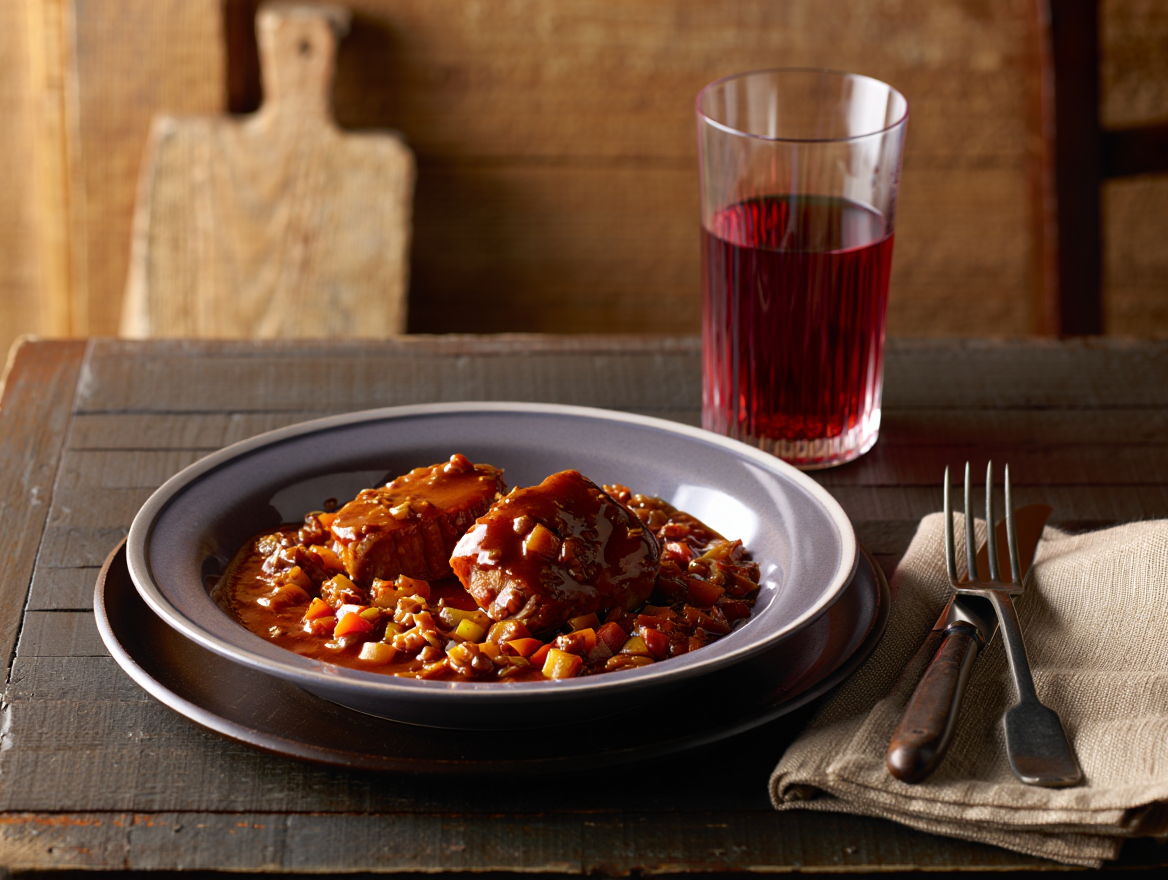 Carrilleras de cerdo guisadas