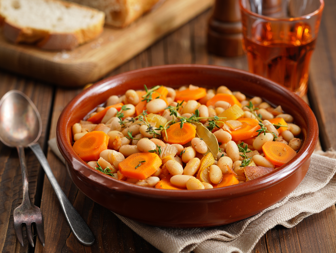 Fasolada - Sopa de alubias y verduras