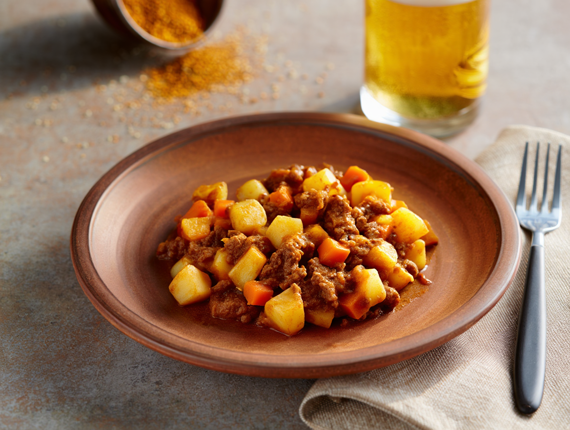 Guiso irlandés a lo pobre