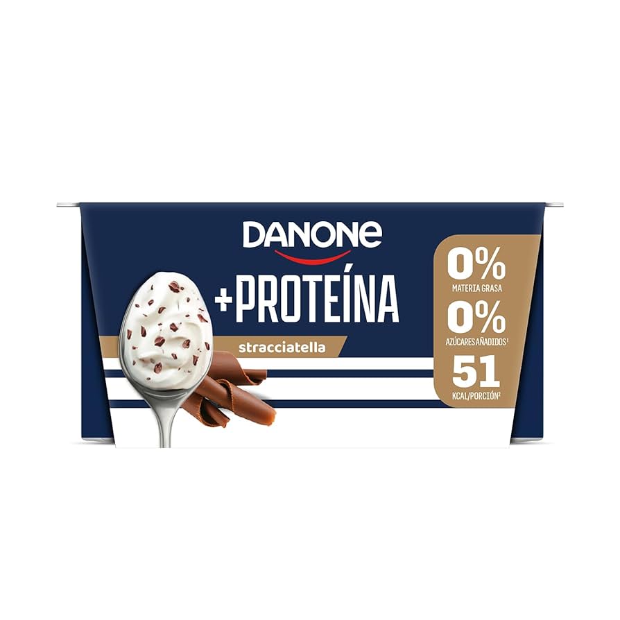 Yogur proteina triple zero stracciatella Danone