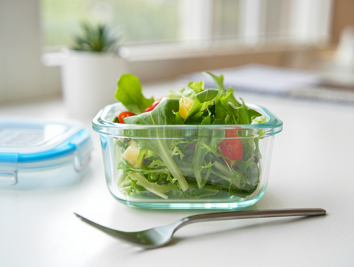 Ensalada verde con pavo y tres quesos en Primer plato del menú para colectividades