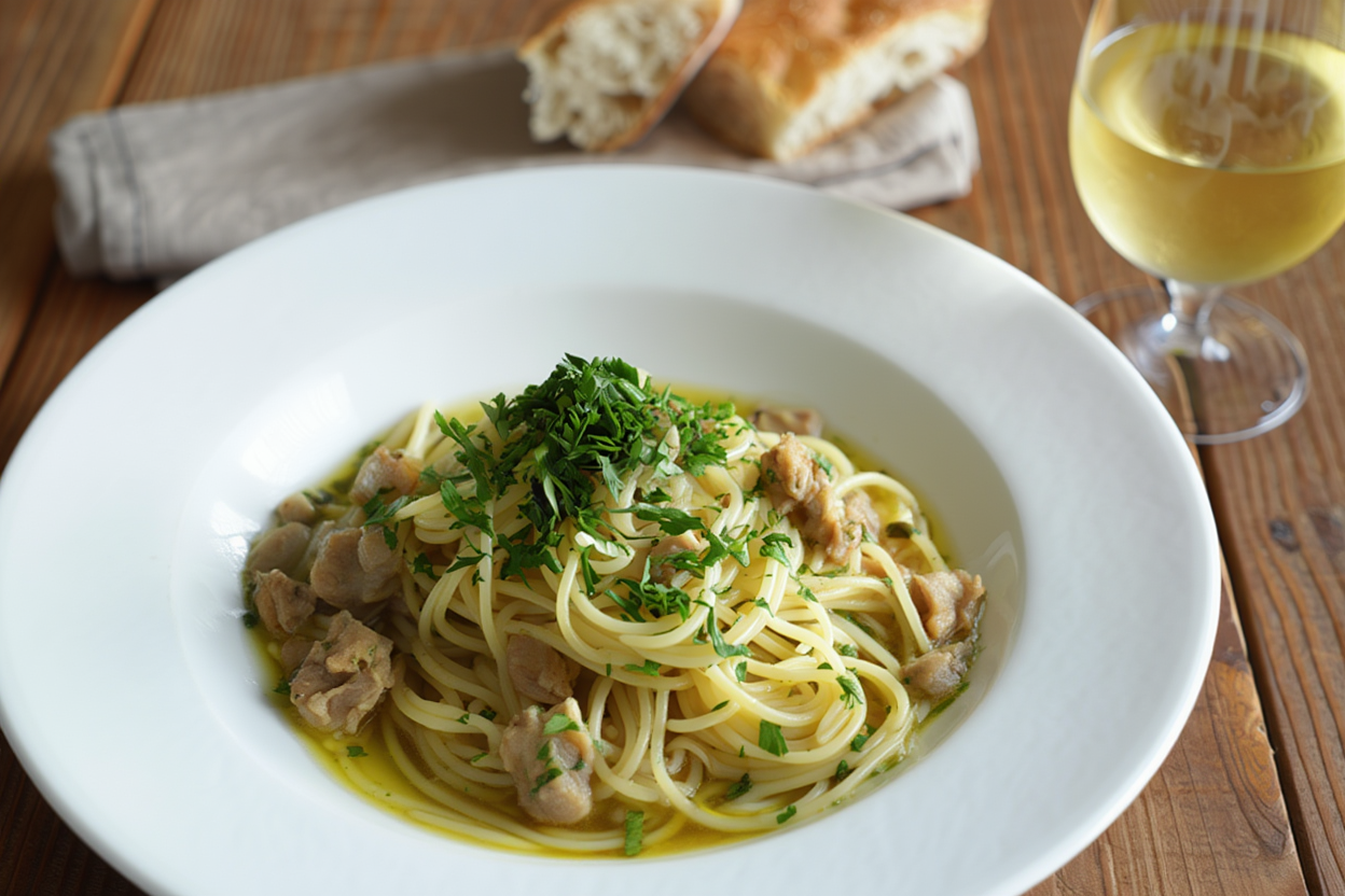 Spaguetti alle vongole