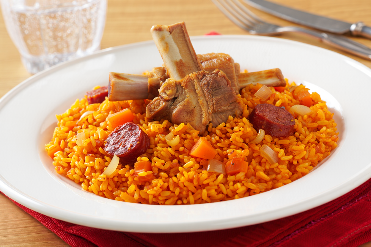 Arroz con costillas