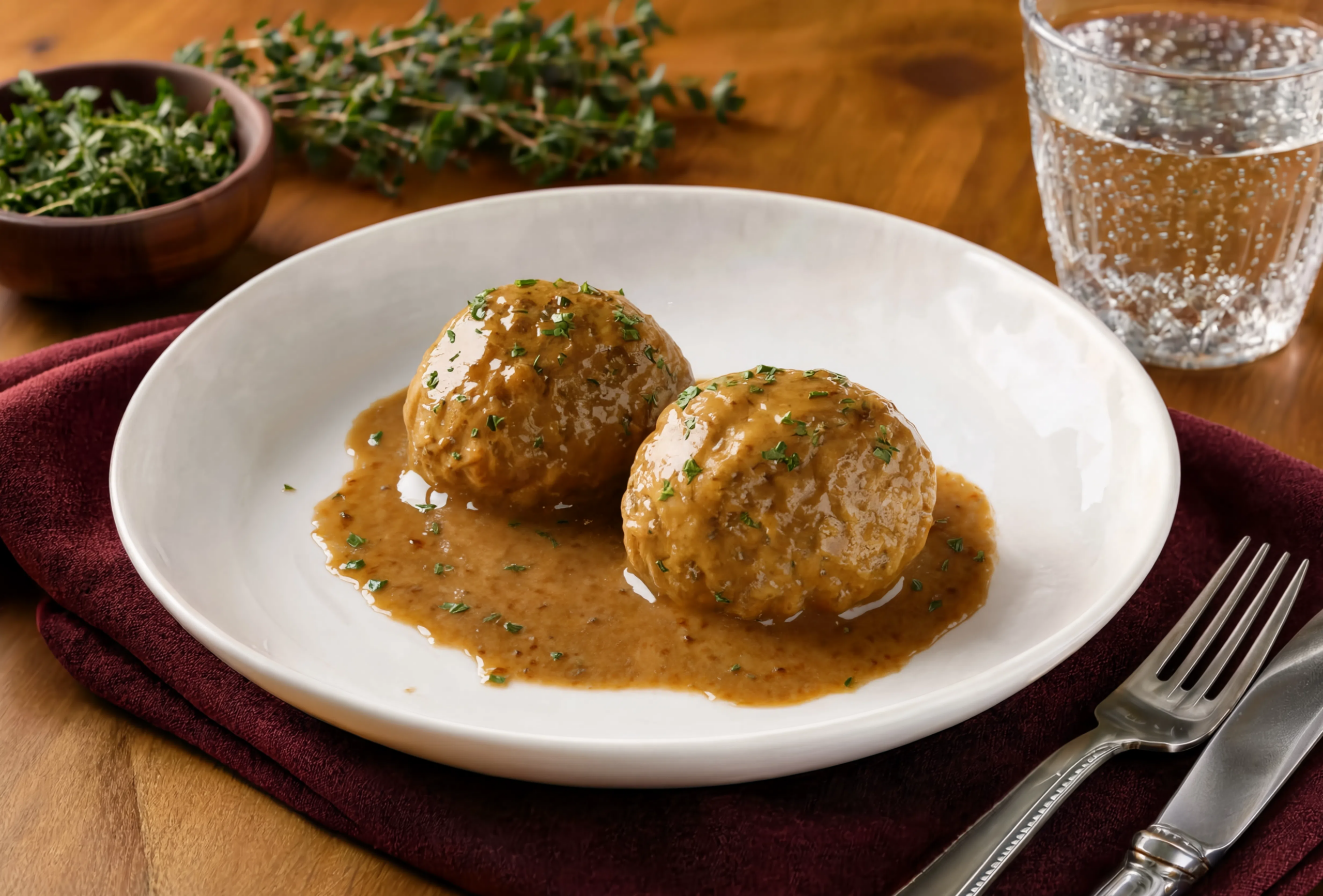 Albóndigas de pavo con salsa cordobesa
